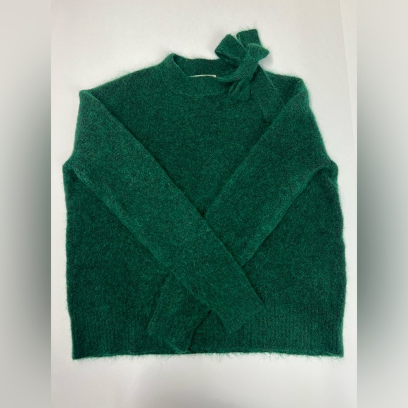 Sezane French wool top Zita Jumper Green, Size Small - Picture 8 of 10